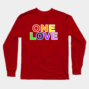 PRIDE Series - One Love Long Sleeve T-Shirt